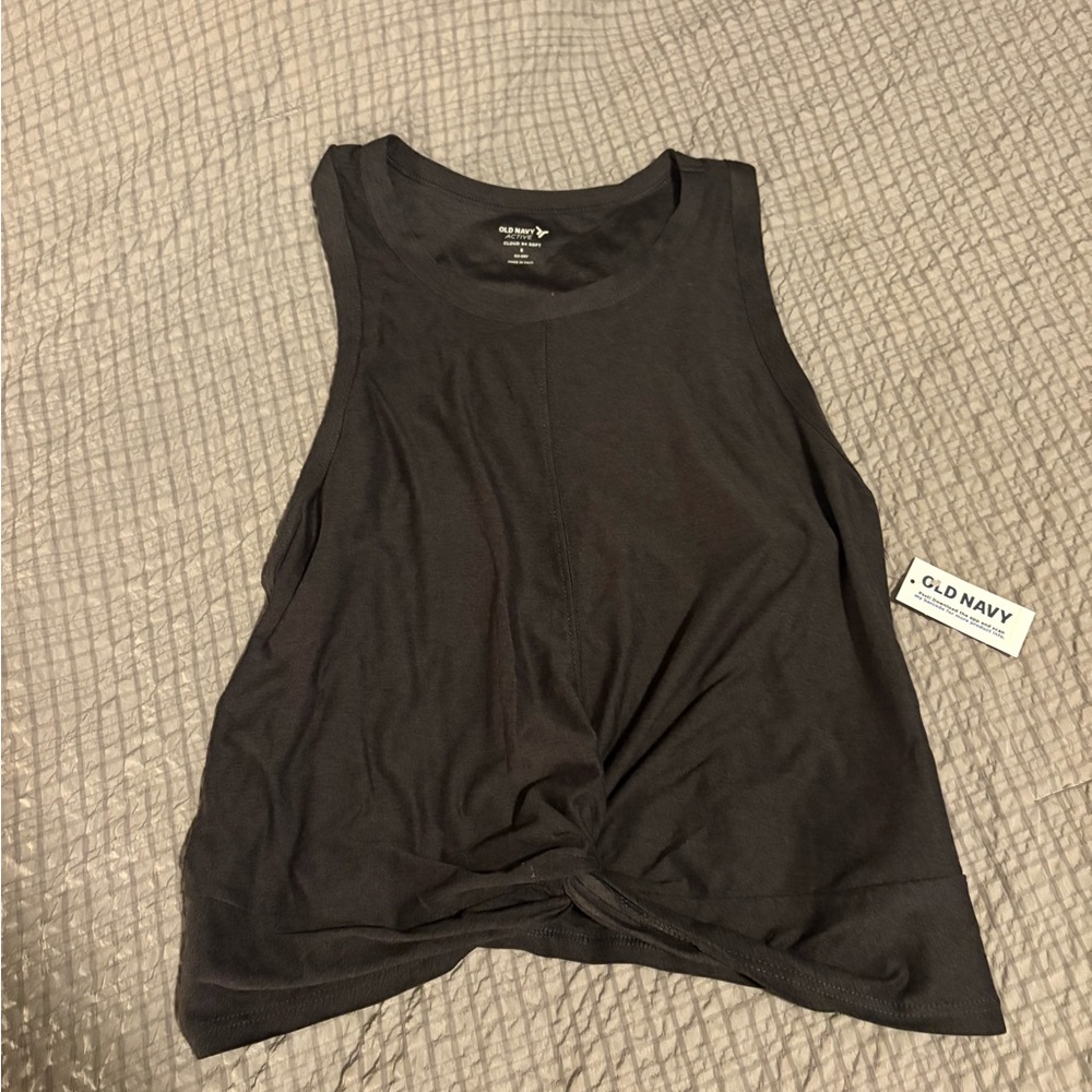 Old Navy Women's Charcoal Tank Top